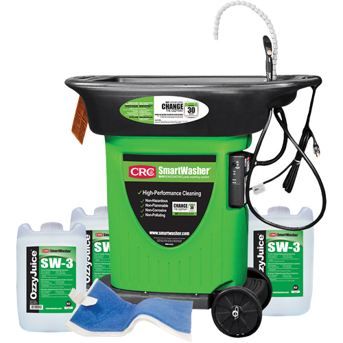 SmartWasher SW-323 Mobile Parts Washer Kit Absolute Business Supply