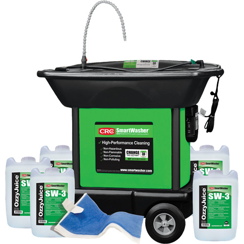 SmartWasher SW-337 Mobile Heavyweight Part Washer Kit Absolute Business Supply