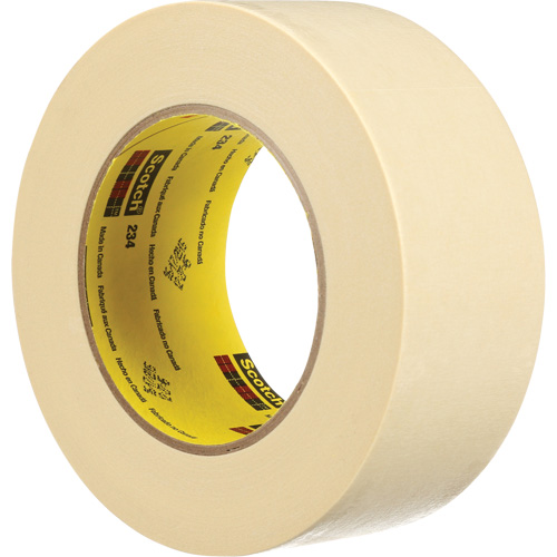 234 Masking Tape, 72 mm (3") x 55 m (180'), White Absolute Business Supply