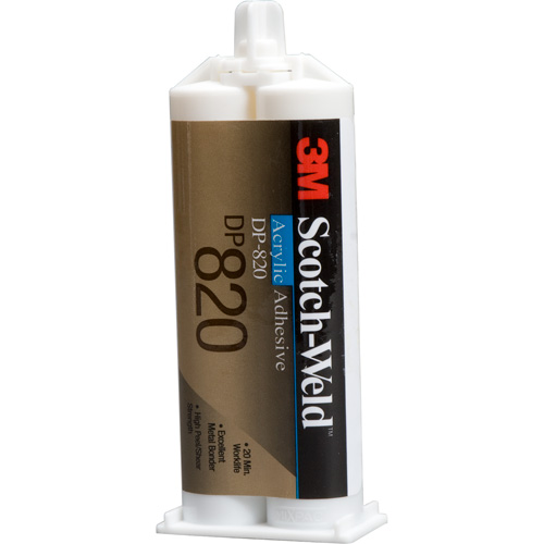 Adh&eacute;sif acrylique Scotch-Weld, Deux composants, Cartouche double, 400 ml, Blanc cass&eacute; Absolute Business Supply