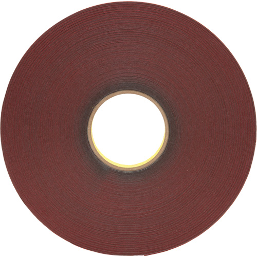 VHB Tape 4646, 33 m (108') L x 12.7 mm (1/2") W, 25 mils, Acrylic Absolute Business Supply