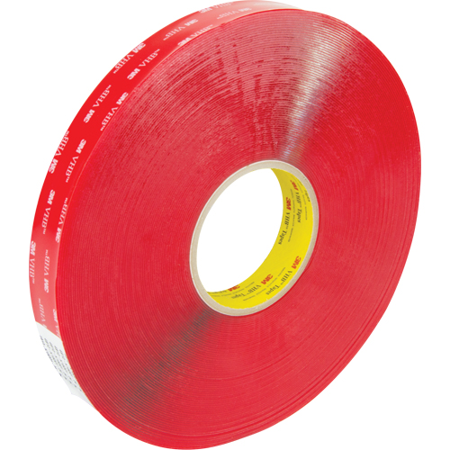 Ruban en mousse 4910, 33 m (108') lo x 25,4 mm (1") la, 40 mils, Acrylique Absolute Business Supply