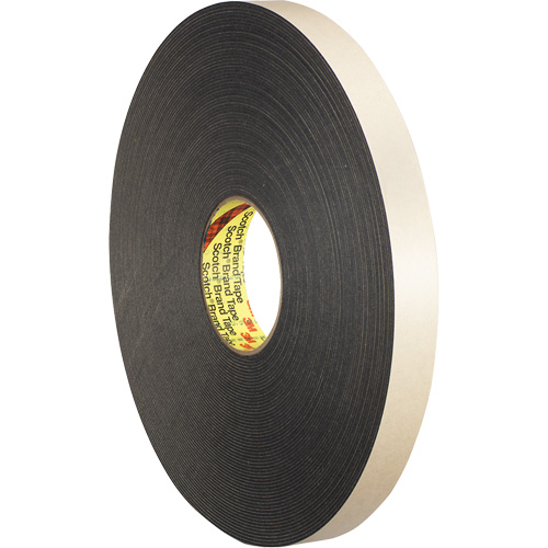Ruban double face en mousse, 33 m (108') lo x 12,7 mm (1/2") la, 62 mils, Poly&eacute;thyl&egrave;ne Absolute Business Supply