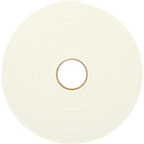Ruban double face en mousse d'ur&eacute;thane, 16,5 m (54') lo x 12,7 mm (1/2") la, 25 mils, Ur&eacute;thane Absolute Business Supply