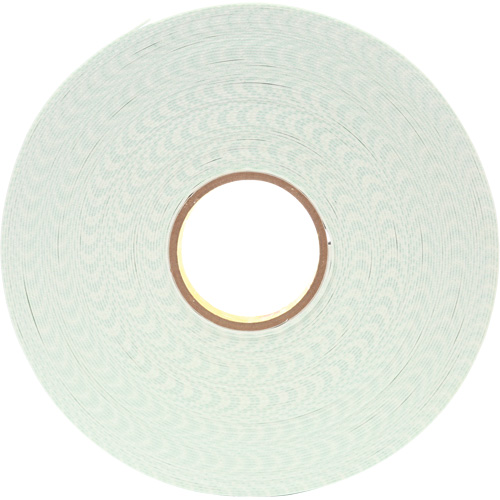 Double-Coated Urethane Foam Tape, 33 m (108') L x 25.4 mm (1") W, 62.5 mils, Urethane Absolute Business Supply