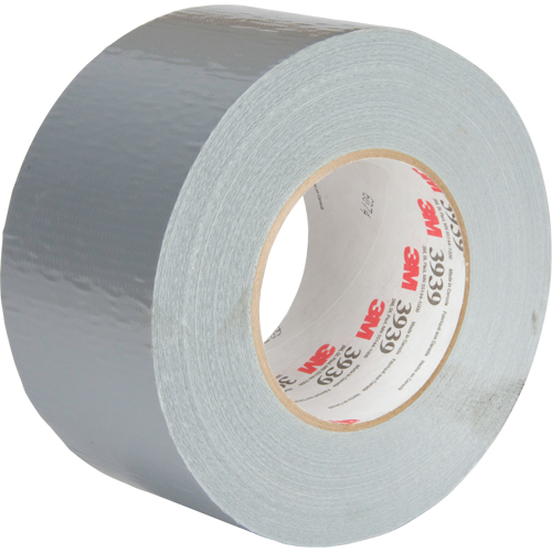 Ruban adh&eacute;sif 3939, 9 mils, Argent, 72 mm (2-7/8") x 55 m (180') Absolute Business Supply
