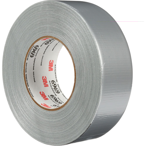 Ruban pour conduits extra robuste 6969, 10,7 mils, Argent, 48 mm (2") x 55 m (180') Absolute Business Supply