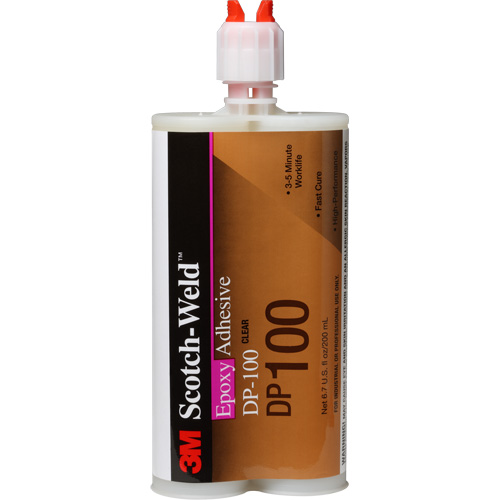 Adh&eacute;sif Scotch-Weld, 200 ml, Cartouche, Deux composants, Translucide Absolute Business Supply