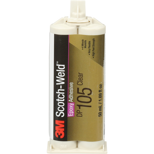 Scotch-Weld Adhesive, 1.7 fl. oz., Cartridge, Two-Part, Translucent Absolute Business Supply
