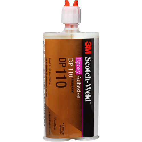 Adh&eacute;sif Scotch-Weld, 200 ml, Cartouche, Deux composants, Translucide Absolute Business Supply