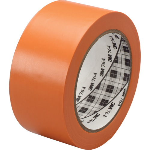 764 General-Purpose Vinyl Tape, 25.4 mm (1") W x 32.9 m (108') L, 5 mils, Orange Absolute Business Supply