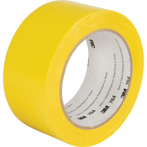 764 General-Purpose Vinyl Tape, 50.8 mm (2") W x 32.9 m (108') L, 5 mils, Yellow Absolute Business Supply