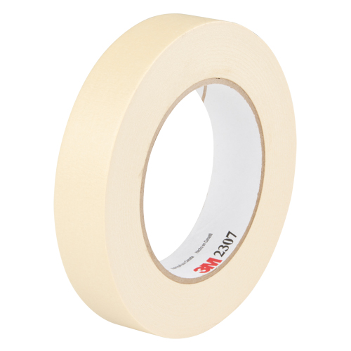 2307 Masking Tape, 24 mm (1") x 55 m (180'), Tan Absolute Business Supply