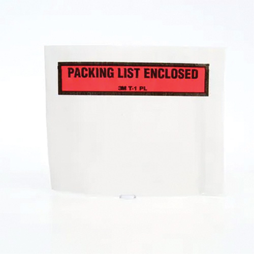 Pochette pour bordereau d'exp&eacute;dition, 5-1/2" lo x 4-1/2" la, Style Insertion par extr&eacute;mit&eacute; Absolute Business Supply