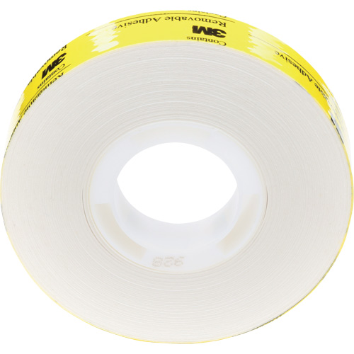 Ruban en tissu ATG repositionnable Scotch 928, 12,7 mm (1/2") x 16,5 m (54'), Transparent Absolute Business Supply