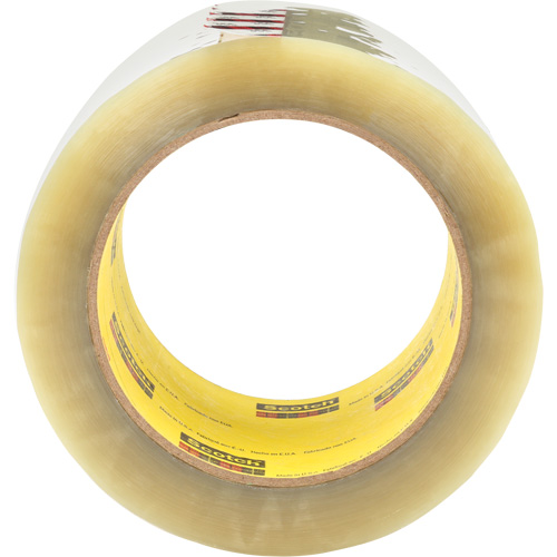 Scotch&reg; 355 Box Sealing Tape, Hot Melt Adhesive, 3.4 mils, 72 mm (3") x 50 m (164') Absolute Business Supply
