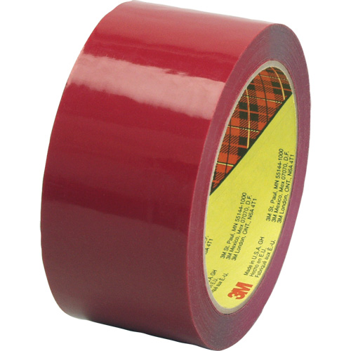 Scotch&reg; Box Sealing Tape 371, Hot Melt Adhesive, 1.9 mils, 48 mm (2") x 100 m (328') Absolute Business Supply