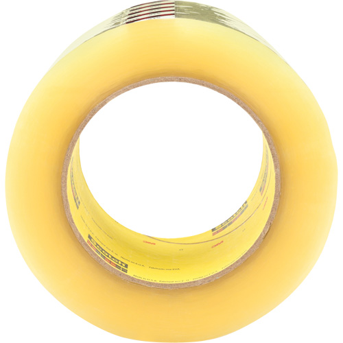 Scotch&reg; Box Sealing Tape 373, Hot Melt Adhesive, 2.5 mils, 72 mm (3") x 100 m (328') Absolute Business Supply