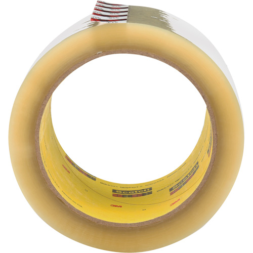 Scotch&reg; Box Sealing Tape 373, Hot Melt Adhesive, 2.5 mils, 72 mm (3") x 50 m (164') Absolute Business Supply