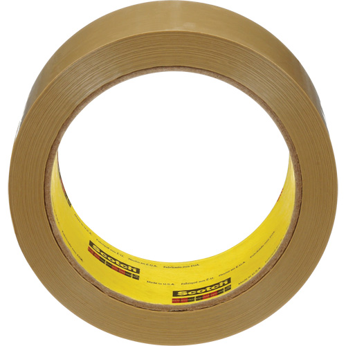 Scotch&reg; Box Sealing Tape 373, Hot Melt Adhesive, 2.5 mils, 48 mm (2") x 50 m (164') Absolute Business Supply