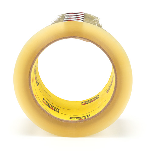 Ruban pour sceller les boîtes Scotch 375, Adh&eacute;sif Thermofusible, 3,1 mils, 72 mm (3") x 50 m (164') Absolute Business Supply