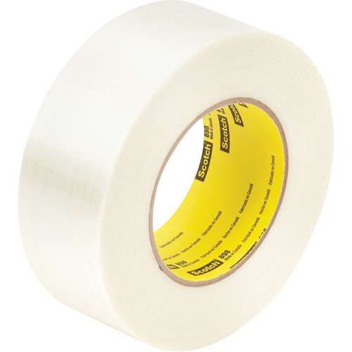 Ruban renforc&eacute; de filaments Scotch, &eacute;paisseur 6,6 mils, 12 mm (1/2") x 33 m (108')  Absolute Business Supply