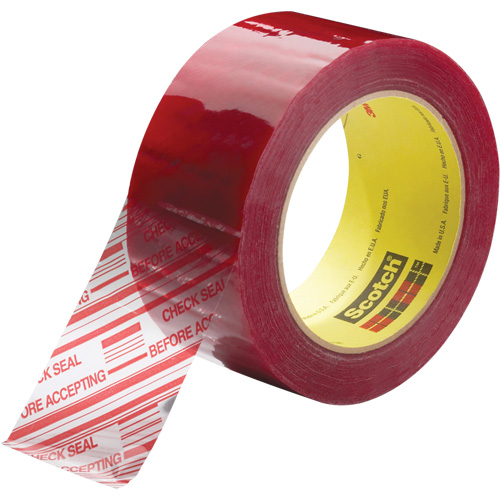 Scotch&reg; Security Message Box Sealing Tape 3779, Acrylic Adhesive, 1.8 mils, 48 mm (2") x 914 m (2998') Absolute Business Supply