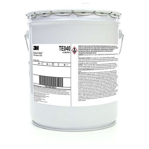 Adh&eacute;sif PUR Scotch-Weld, 5 gal., Seau, Transparent Absolute Business Supply