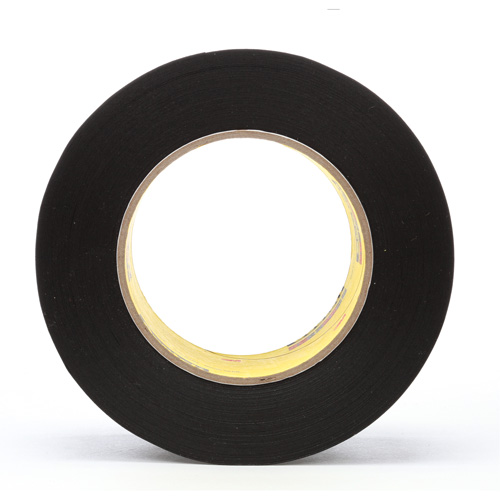 472 Vinyl Tape, 50.8 mm (2") W x 32.9 m (108') L, 10.4 mils, Black Absolute Business Supply
