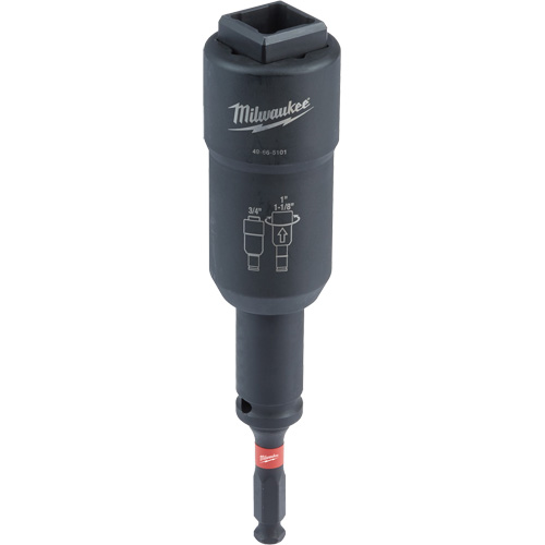 Shockwave Lineman's 3-in-1 Distribution Utility Socket, Click, 1/2" Square Drive Absolute Business Supply