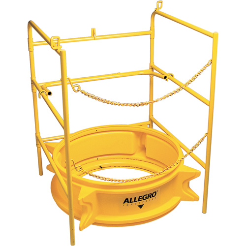 Protecteurs de trou d'homme ALLEGRO INDUSTRIES, Plastique Absolute Business Supply