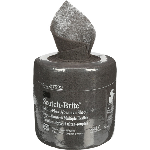 Rouleaux de feuilles Scotch-Brite, Carbure de silicium, 8", Grain Ultra fin Absolute Business Supply