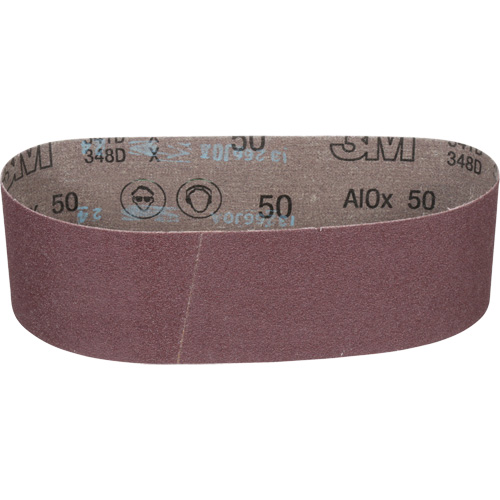 Cloth Belt 241D, 3" W X 24" L, Aluminum Oxide, 50 Grit Absolute Business Supply