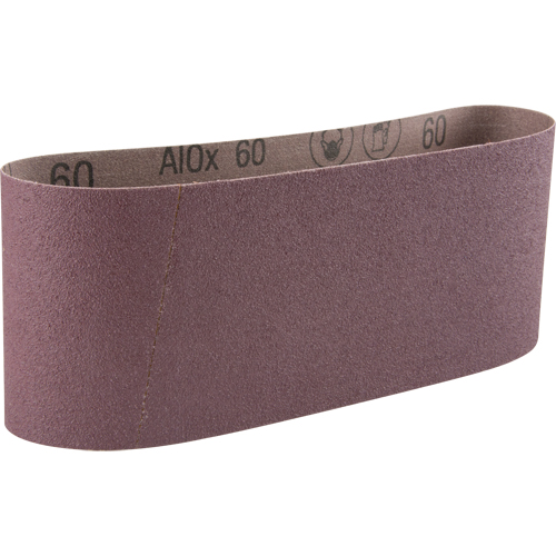 Cloth Belt 341D, 4" W x 24" L, Aluminum Oxide, 60 Grit Absolute Business Supply