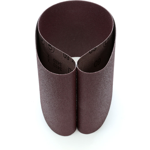 Courroie en textile 241D, 6" la x 48" lo, Oxyde d'aluminium, Grain 60 Absolute Business Supply