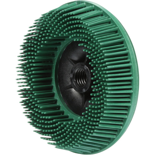 Scotch-Brite Radial Bristle Discs for Right Angle Grinders, Ceramic, 50 Grit, 4-1/2" Dia. Absolute Business Supply