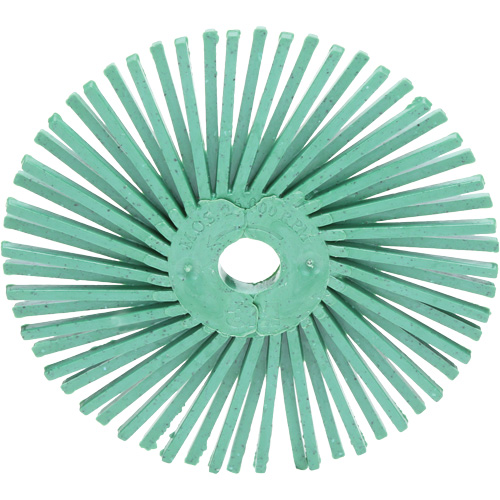 Scotch-Brite Radial Bristle Discs, Ceramic, 50 Grit, 3" Dia. Absolute Business Supply