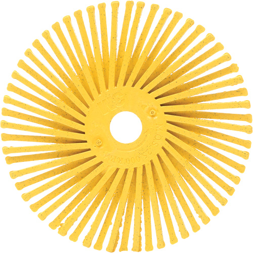 Scotch-Brite Radial Bristle Discs, Ceramic, 80 Grit, 3" Dia. Absolute Business Supply