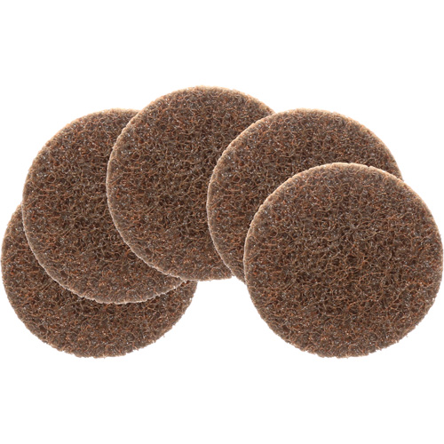 Scotch-Brite Roloc Surface Conditioning Disc, 2" Dia., Coarse Grit, Aluminum Oxide Absolute Business Supply