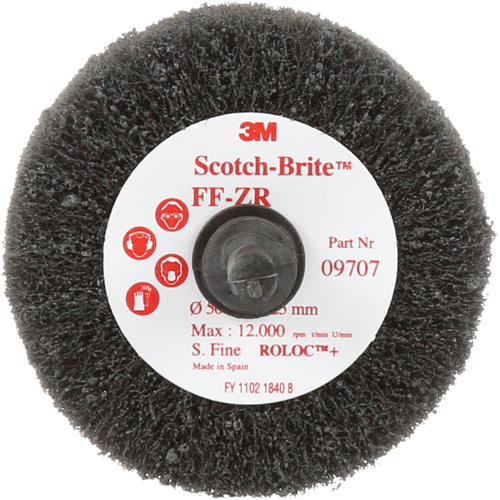 Scotch-Brite Cut & Polish Flap Brush, Aluminum Oxide, Fine Grit, 2" x 1" x 1/4" Absolute Business Supply