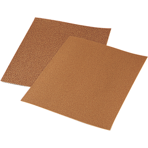 Papier abrasif, 9" x 11", Grain 60, Grenat Absolute Business Supply