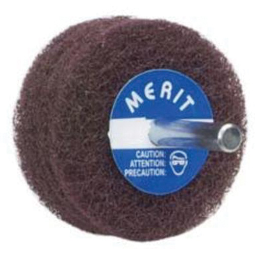 Abrasotex Non-Woven Disc Wheel, 3" Dia., Very Fine Grit, Aluminum Oxide Absolute Business Supply