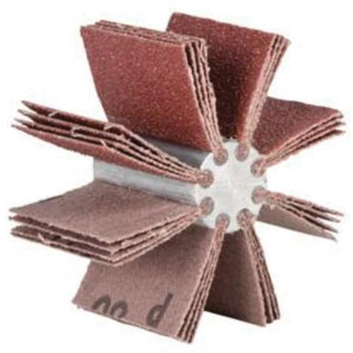 Outil de polissage d'al&eacute;sage &agrave; lamelles ordinaires B-810, Oxyde d'aluminium, Grain 60, 2-3/4" x 1-1/2" Absolute Business Supply
