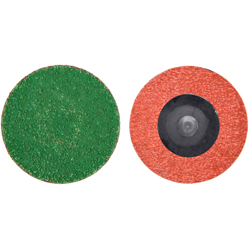 Zirc Plus Quick-Change Cloth Disc, 2" Dia., 40 Grit, Zirconia Alumina Absolute Business Supply