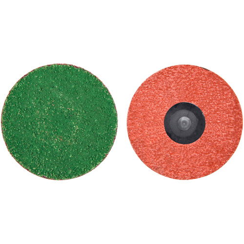 Zirc Plus Quick-Change Cloth Disc, 3" Dia., 120 Grit, Zirconia Alumina Absolute Business Supply