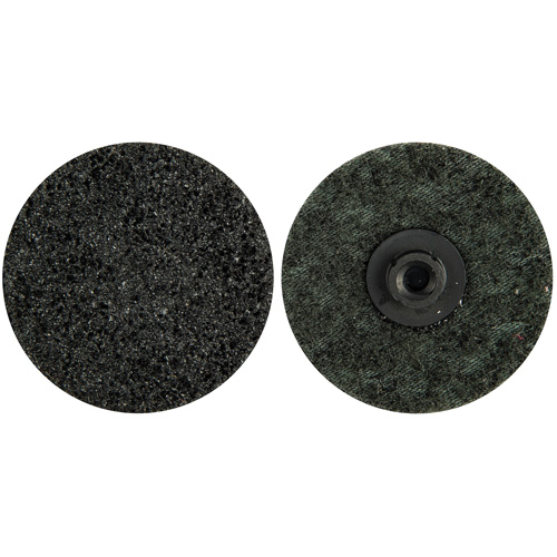 Disques non tiss&eacute;s &agrave; changement rapide, 2" dia., Grain Extra grossier, Oxyde d'aluminium Absolute Business Supply