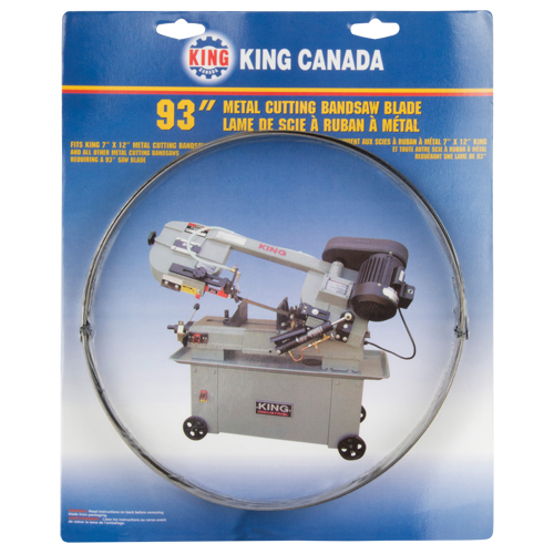 Lame de scie &agrave; ruban en m&eacute;tal, Acier au carbone,  lo x 1" la x &eacute;paisseur 0,032", 14 dents par pouce Absolute Business Supply