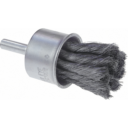Brosses mont&eacute;es &agrave; fils nou&eacute;s, 1" dia., dia. Des fils 0,006", Tige 1/4" Absolute Business Supply