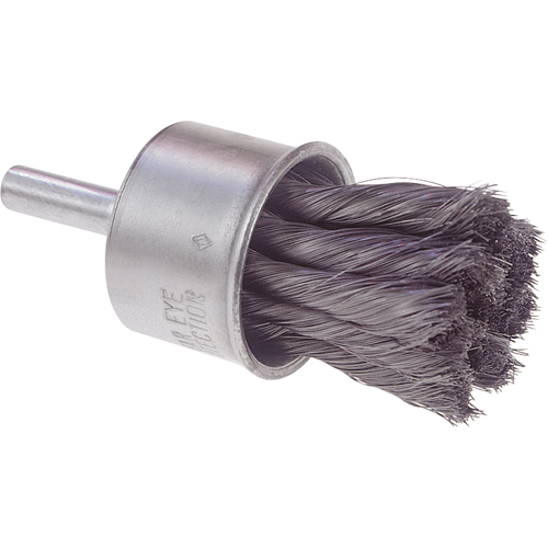 Brosses mont&eacute;es &agrave; fils nou&eacute;s, 1/2" dia., dia. Des fils 0.014, Tige 1/4" Absolute Business Supply