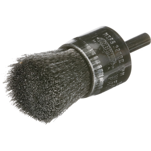 Crimped Wire End Brush, 1", 0.005 Fill Absolute Business Supply
